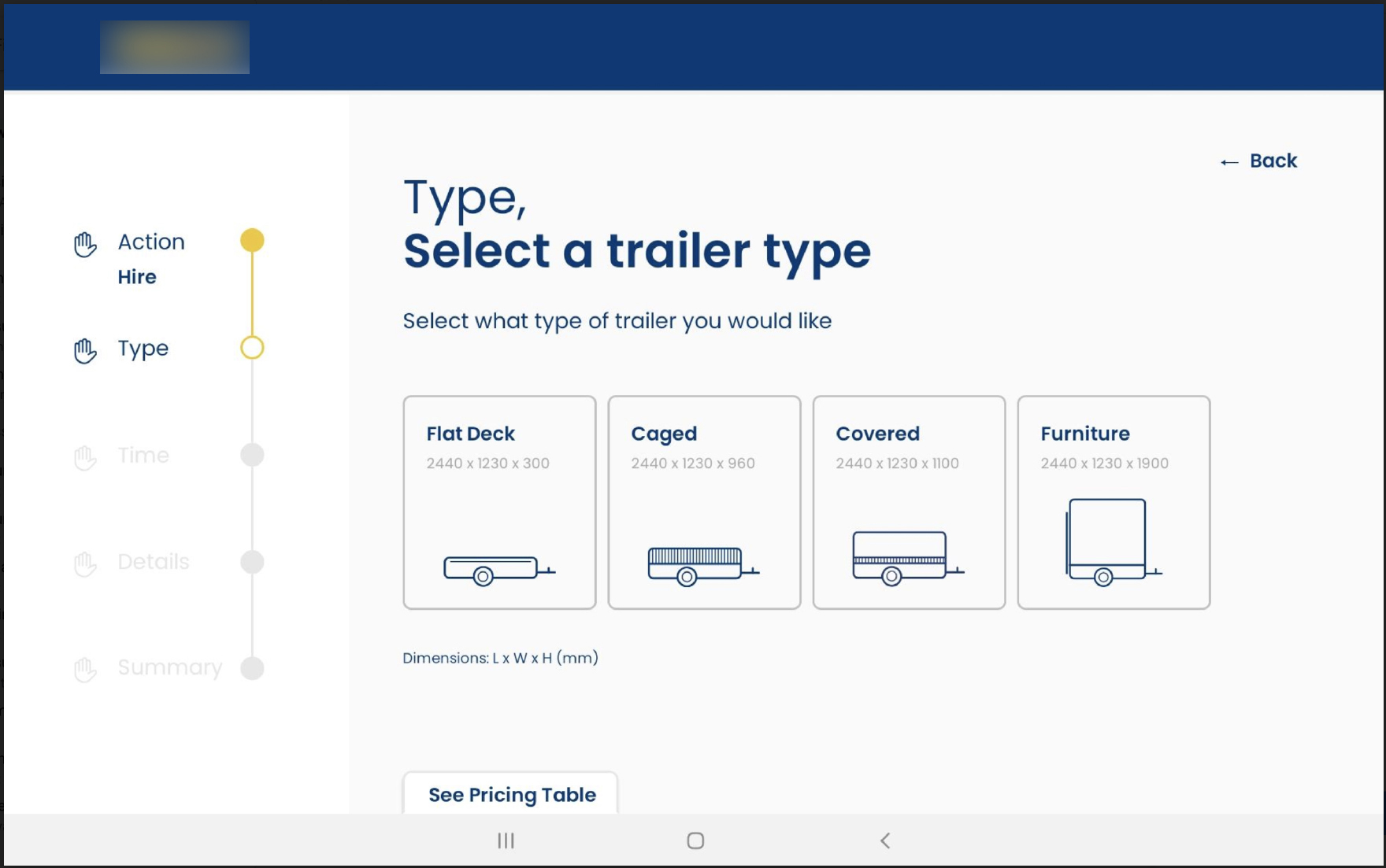 Trailer Hire Management System